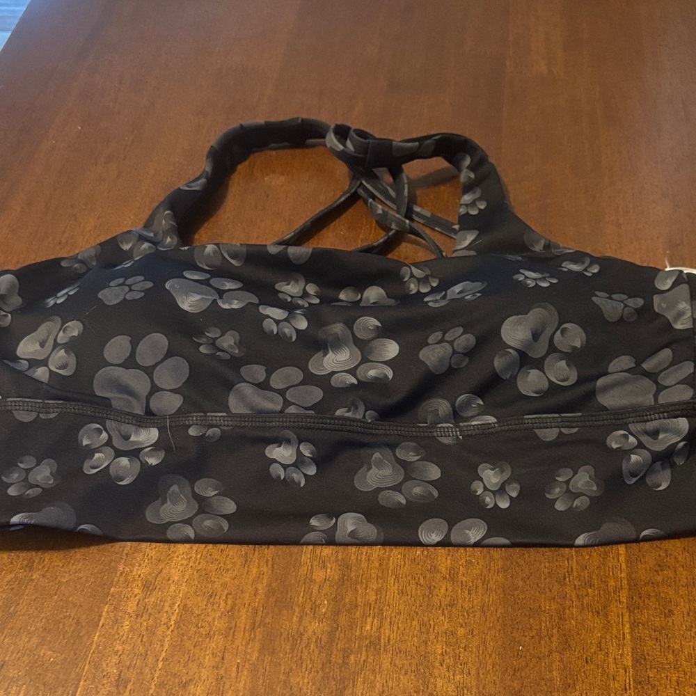 Constantly Varied Gear Paws off Shadow longline bra